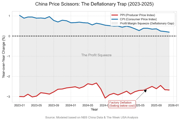 انجماد در اقتصاد چین
