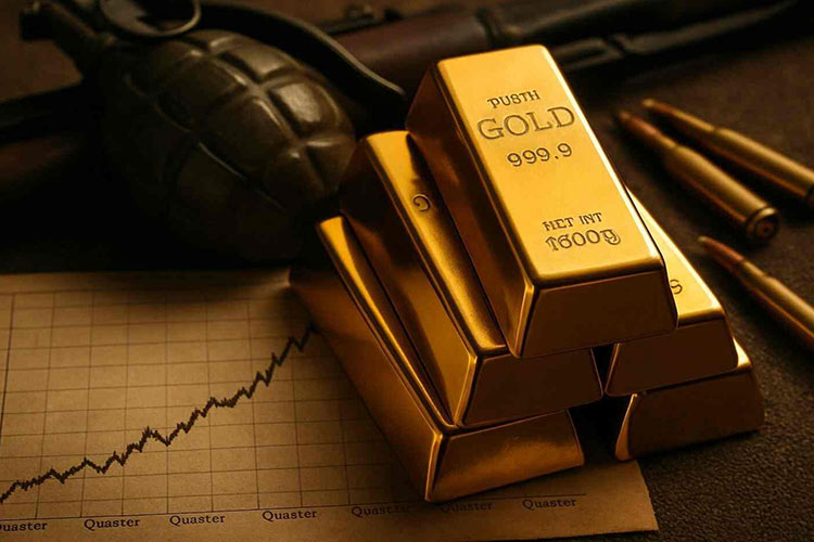 خرید طلا در زمان جنگ